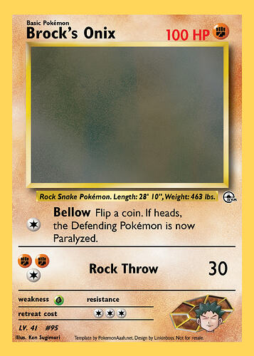 Brock's Onix